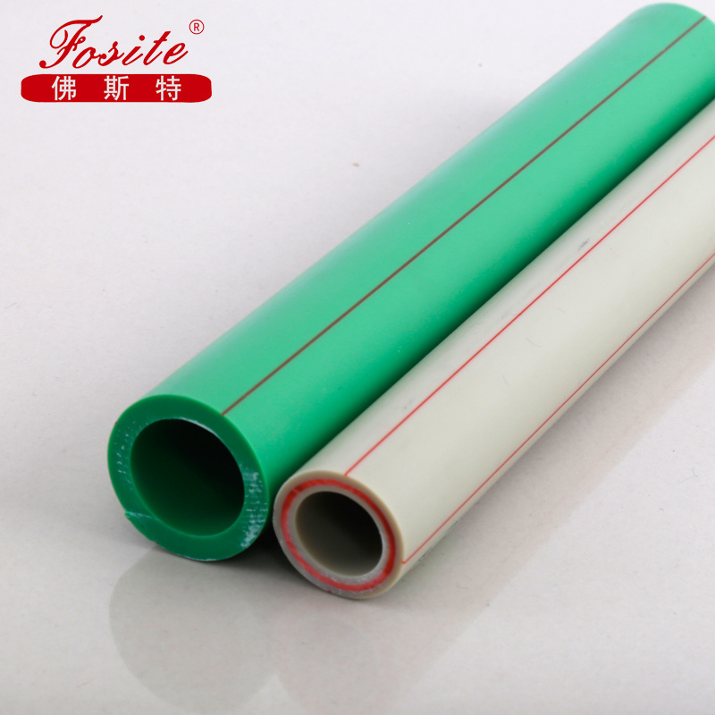 high quality PPR Plastic Water Tube Competitive PPR Hot Water Polypropylene Pipe Price  for water supply