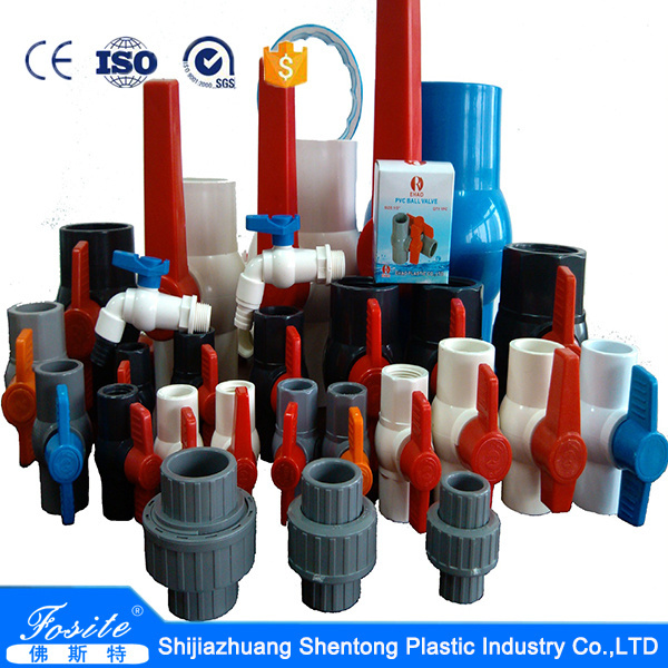 China manufacture pvc/cpvc/upvc ball valve