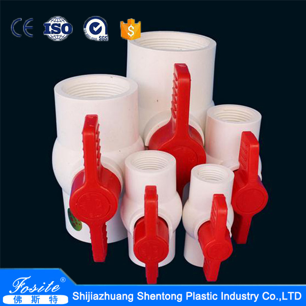 China manufacture pvc/cpvc/upvc ball valve