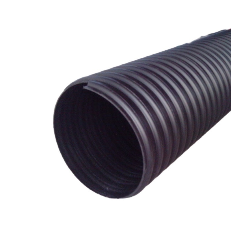 SN4 SN8 SN16 18 inch HDPE double wall corrugated PE drainage pipe DWC hdpe plastic culvert pipe