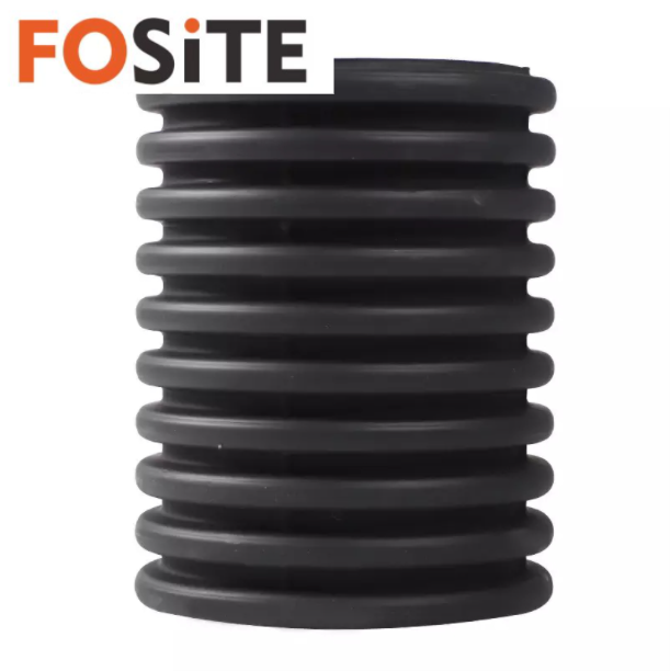 FOSITE Sn8 300mm HDPE Double Wall Corrugated Pipe PE Drainage Pipe Dwc HDPE Plastic Culvert Pipe Prices