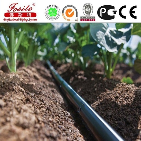 Agricultural 50mm PE Tubing Poly Drip Pipe Irrigation with high quality