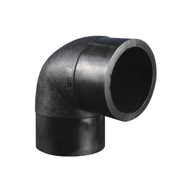 High Pressure PE Pipe Butt Fusion Fitting 90 degree elbow Plastic HDPE Pipe Fitting