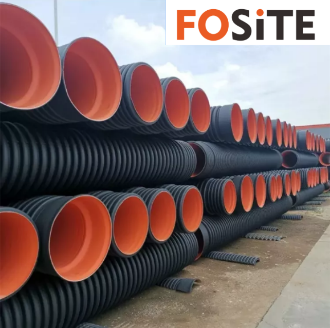 Hdpe Double Wall Smooth Corrugated 18 12 Inch Culvert Drainage Pipe