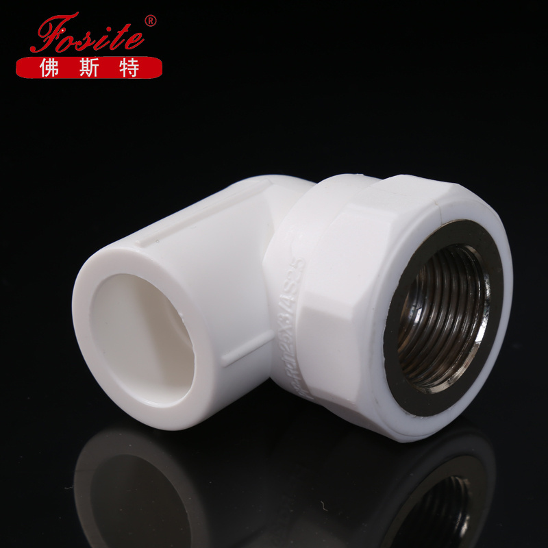 Female and male thread tee, socket,elbow union PPR pipe  fitting