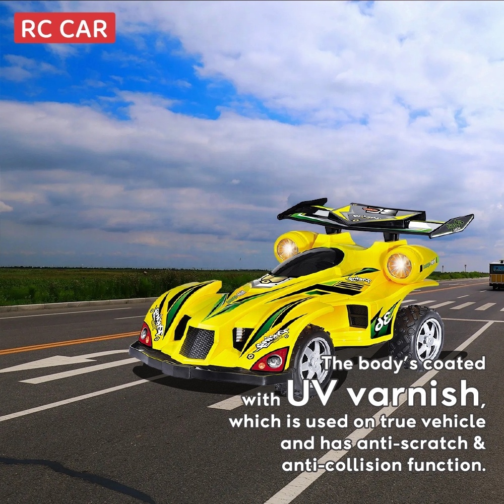 Four-Channels High Speed Remote Control Four-Wheel Drive with UV Curable Varnish 1:16 Remote Control Four Wheeler