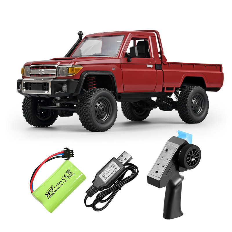 New MN82 1/12 RC Car 2.4G Full Scale Off-Road Remote Control Climbing Vehicle Retro Model Toys For Boys and Adults