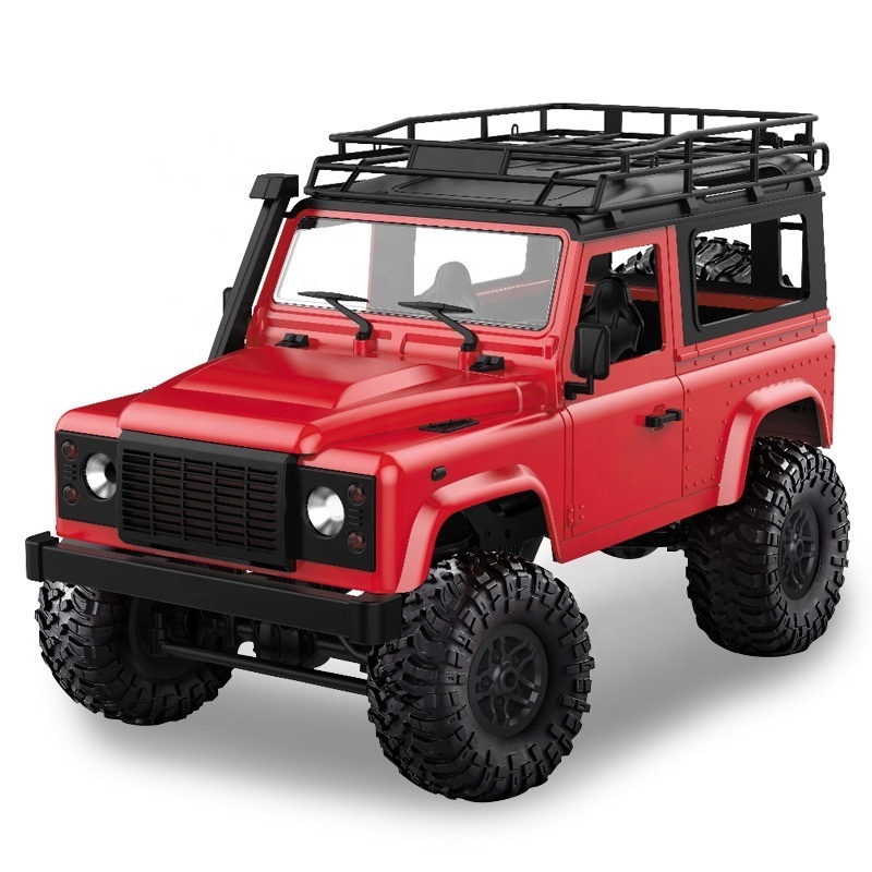 MN90 1/12 Four-wheel Drive Model Off-road Vehicle KIT Climbing Remote Control Model Car For adult