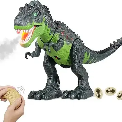 007 New Electronic Walking Tyrannosaurus Rex Dinosaur Remote Control Dinosaur toys with Lights and Sounds