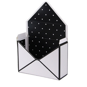 Envelope Flower Boxes Basket Bouquet Gift Box Folding Floral Bouquet Cardboard Packing Box Flower Paper Holder Decorative