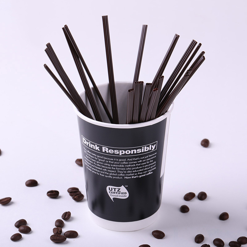 High quality paper cups take away disposable Corrugated coffee paper cup insulation cup sleeve coffee plastic straw packing bag