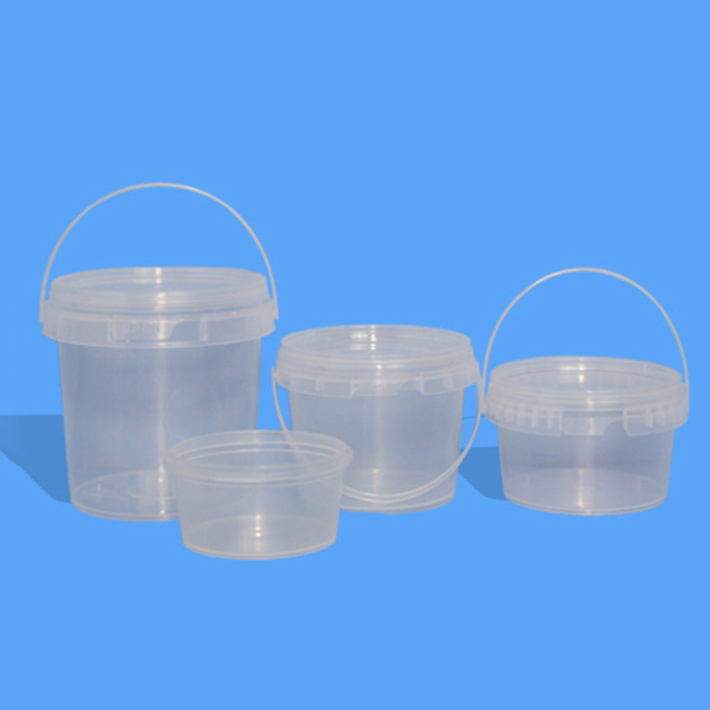 Customized Color Pail Food grade 15L 5Gallon 20L PP plastic bucket With Plastic Handle Lid