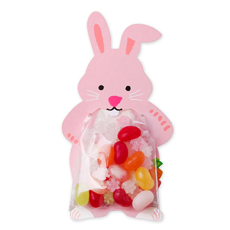 Suppliers Favor Quality Animal Kids Goodie Bags for Kids Birthday Party Colorful Candy Treat Plastic Bags