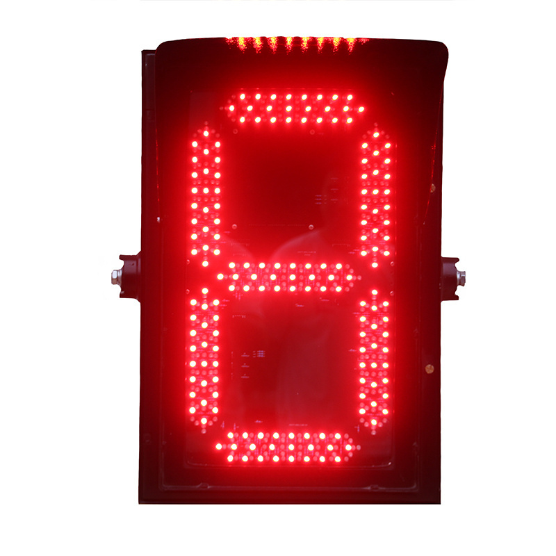 Energy Saving 300mm and 400mm Large LED Traffic Light Countdown Timer Three Digits China Supplier