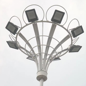 Shuntai 25M-45M High Mast Led Lighting Tube Pole LED Flood Light Wind High mast Pole lamp post