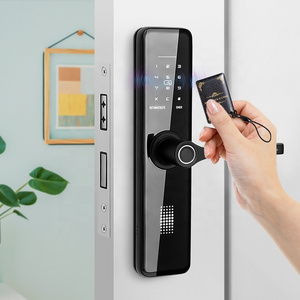 Smart Card Hotel Lock Affordable Best NFC Fingerprint Wireless Smart Home Door Lock for Office