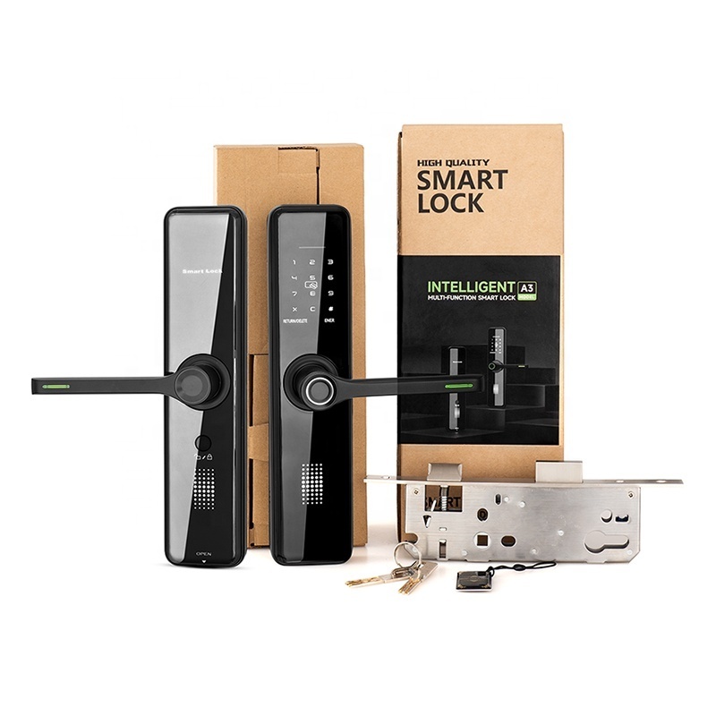 Bold Euro Mortise Keyless Connected Nuki Samsung Mijia Same Style August Smart Door Lock