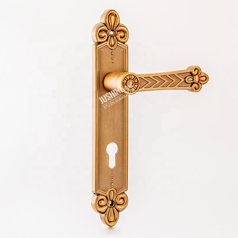 Italian Design Door Handles Manufacturers Flush Pull Handles for Bifold Doors Long Flower Metal Door Handles