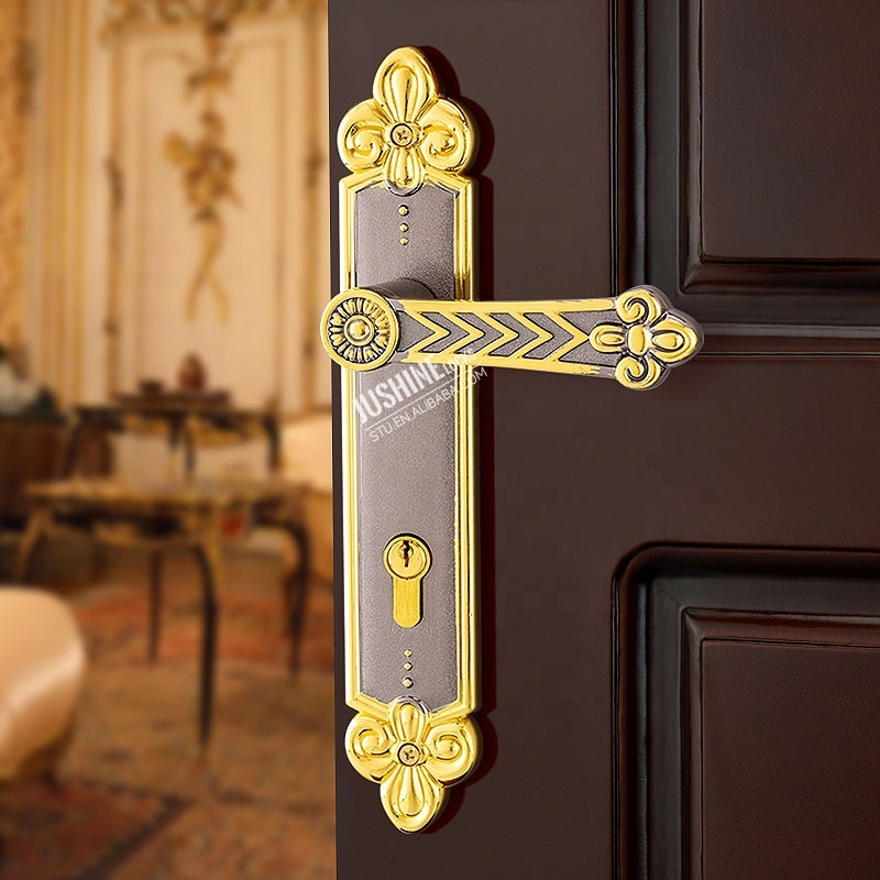 Italian Design Door Handles Manufacturers Flush Pull Handles for Bifold Doors Long Flower Metal Door Handles