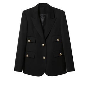 Wholesale 2023 Spring Autumn New Womens Suit Jacket Color Breasted Fashion Suits Coat Business Casual Blazer