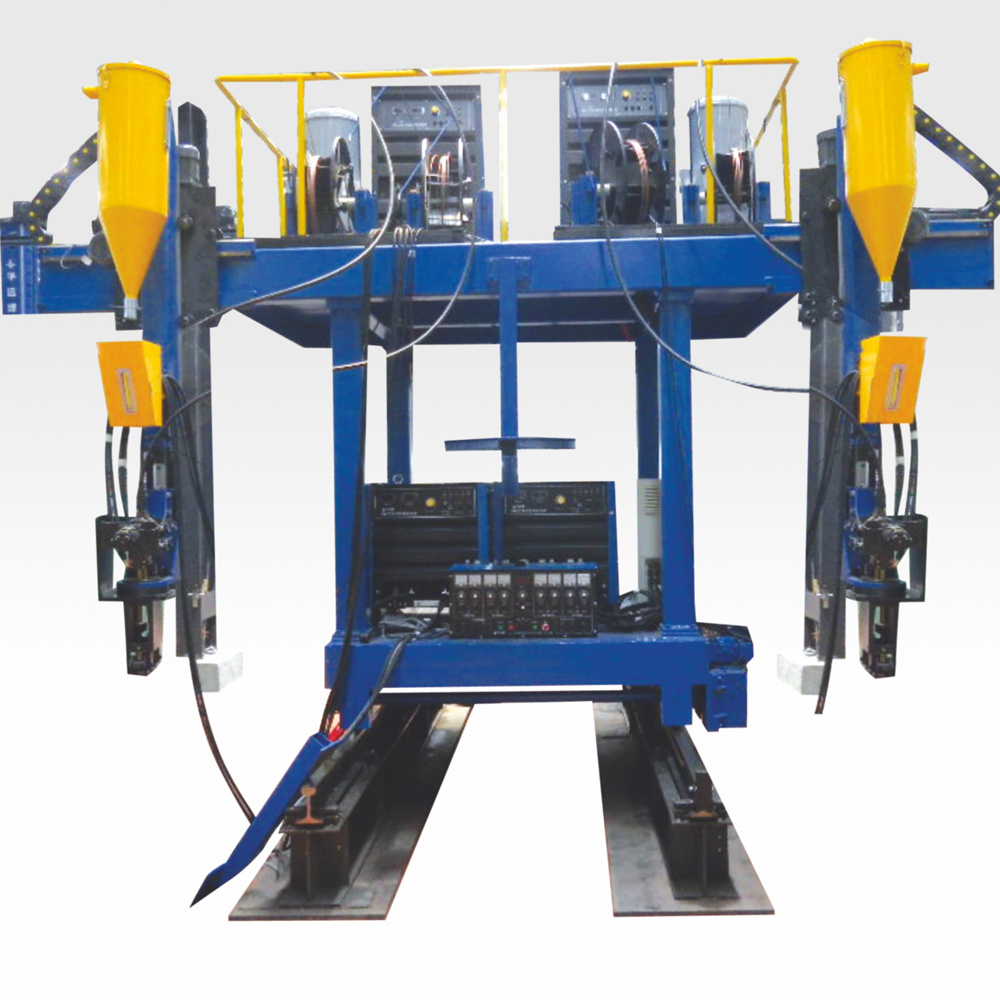 Automatic submerged arc multifunction h beam circular seam welding equipments assembling welding straightening machine