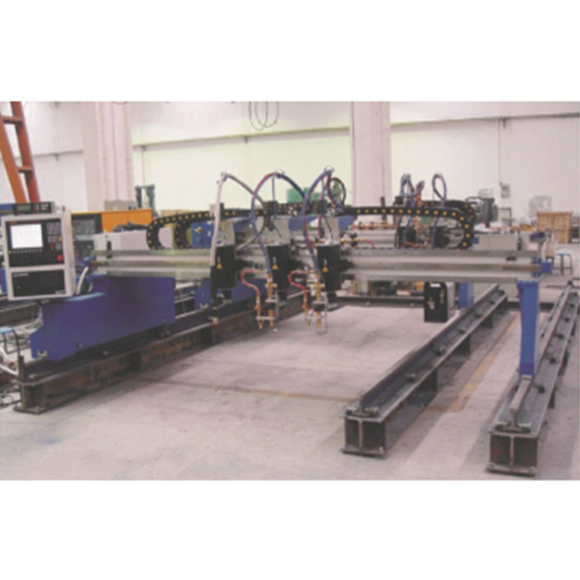 CNC lathe machine circumferential seam weld H beam production line automatic welding equipment