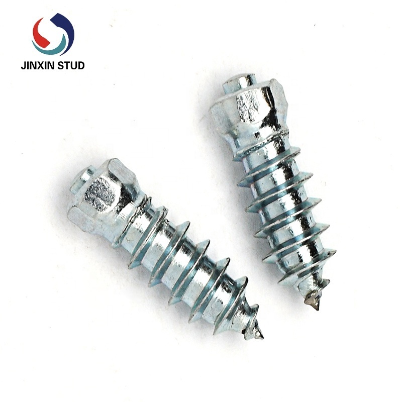 JX6*6-H20 Tire Snow Winter Studs Carbide Spikes for Truck Tyres with Installation Tool