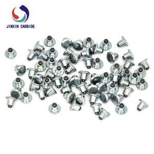 Silver Color JX6.5-5.7-1 Snow Nails Tire Studs for Bicycle Motorcycle Tyre