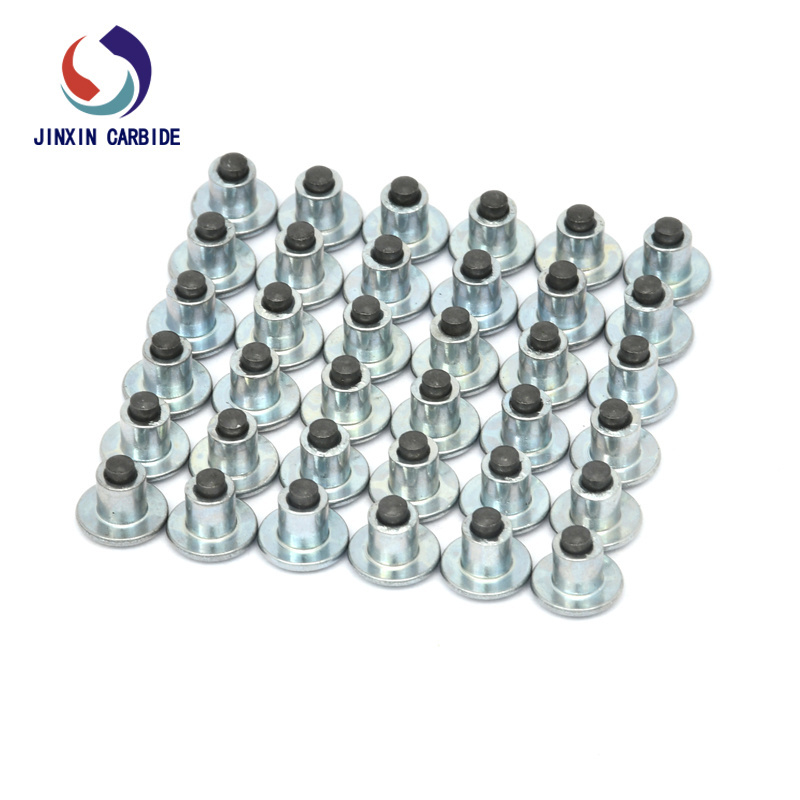 Silver Color JX6.5-5.7-1 Snow Nails Tire Studs for Bicycle Motorcycle Tyre