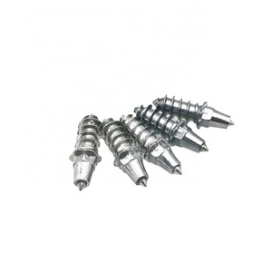 JX6*6-H27-T10 Tungsten Carbide Studs 27mm Screw-in Ice Studs for Racing Car