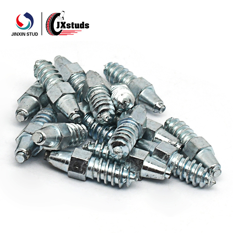 JX6X6-H20-T4 Anti-skid Tire Screw Spikes Car Tires Studs Wheel Aluminum Tire Studs ensure safe winter travel