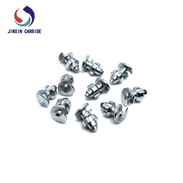 Wear resistance JX100 Carbide Screw Winter Tire Studs for ice racing car/motorcycle/snowmobile/truck/lorry/bus/Fat Bike/shoes