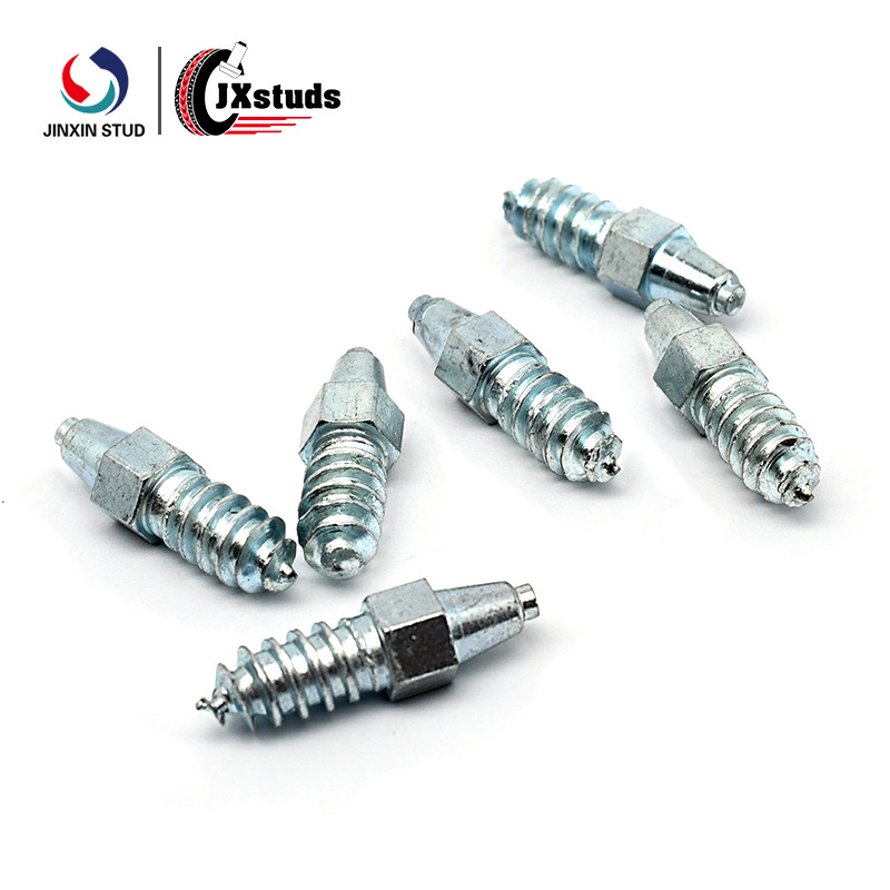 JX6X6-H20-T4 Anti-skid Tire Screw Spikes Car Tires Studs Wheel Aluminum Tire Studs ensure safe winter travel