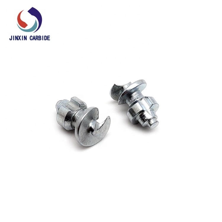 Wear resistance JX100 Carbide Screw Winter Tire Studs for ice racing car/motorcycle/snowmobile/truck/lorry/bus/Fat Bike/shoes