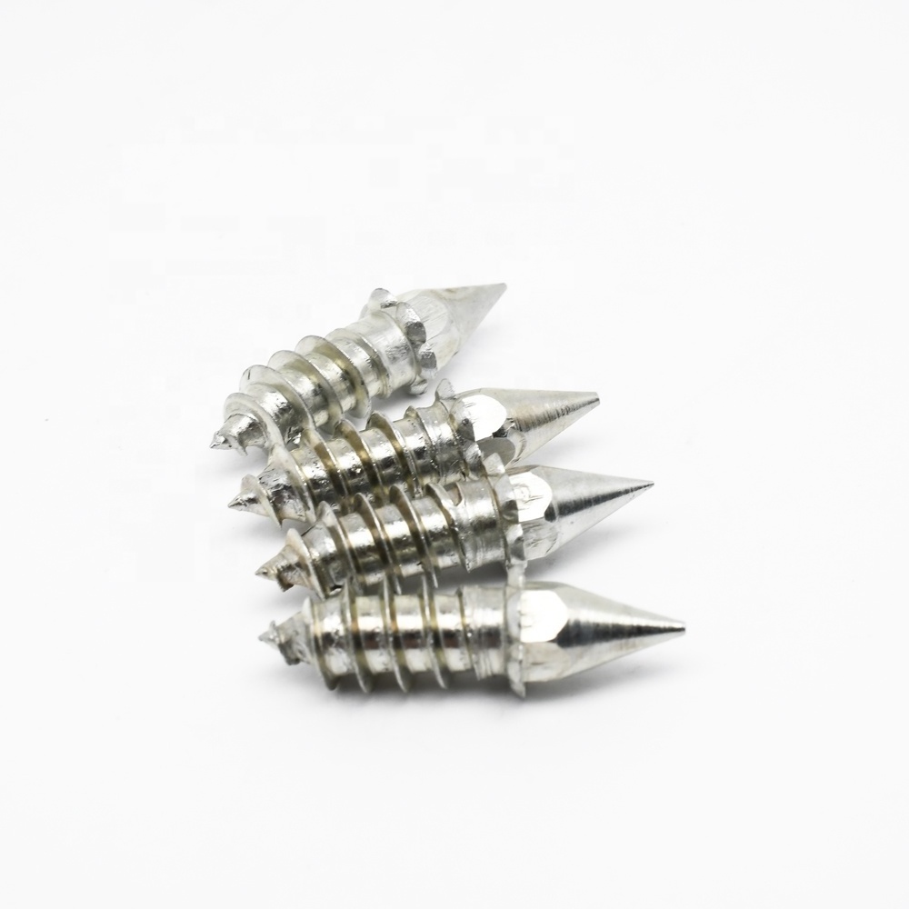 Winter Snow Screw Tire Studs JX8*8 SPIKES with Carbide Grip Spikes Studs Anti-skid Studs for Racing