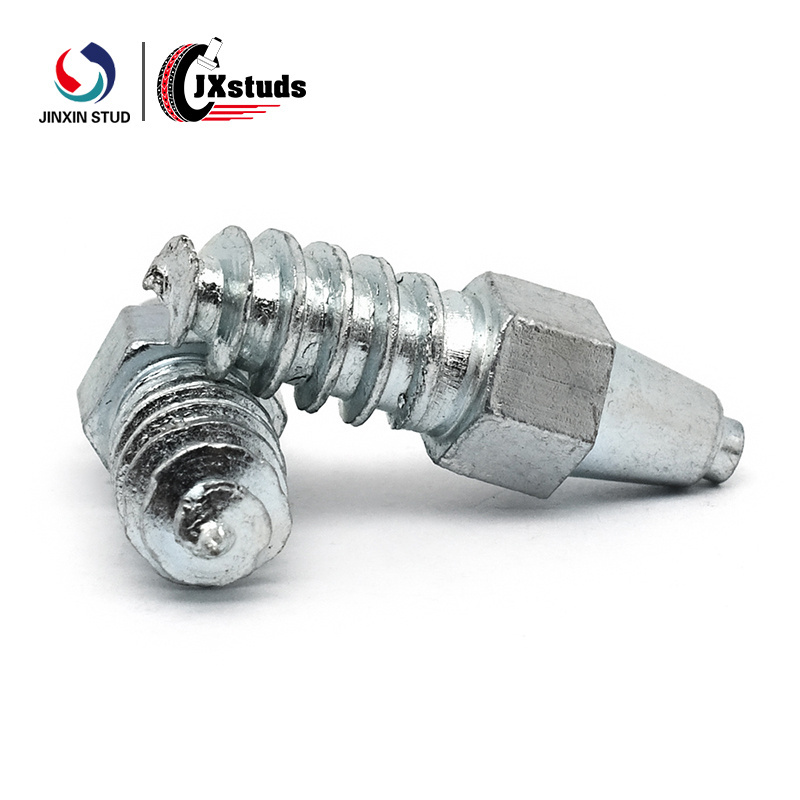 JX6X6-H20-T4 Anti-skid Tire Screw Spikes Car Tires Studs Wheel Aluminum Tire Studs ensure safe winter travel