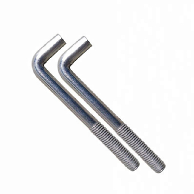 ASME B 18.31.5 Hook Bolts Right Angle Bend Round Bend F468 A193 Hook Bolts