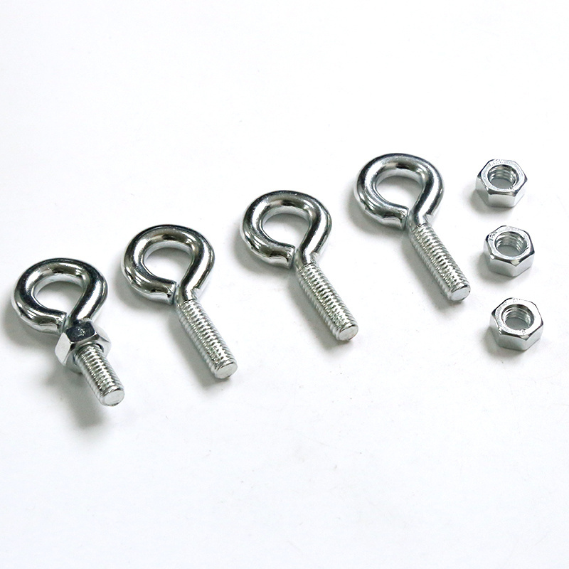 Factory Direct Zinc Plated Stainless Steel Metric Imperial Sheep Eye Bolt