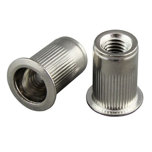 Flat Head Full Hex Body Close End  Stainless Steel SS304 SS316 3/8