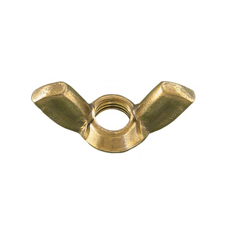 high quality m5 m6 m8  butterfly wing nut brass wing bolt and wing nuts