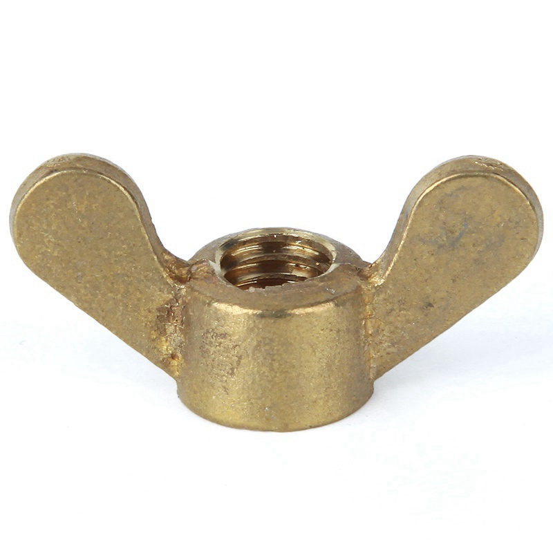 high quality m5 m6 m8  butterfly wing nut brass wing bolt and wing nuts