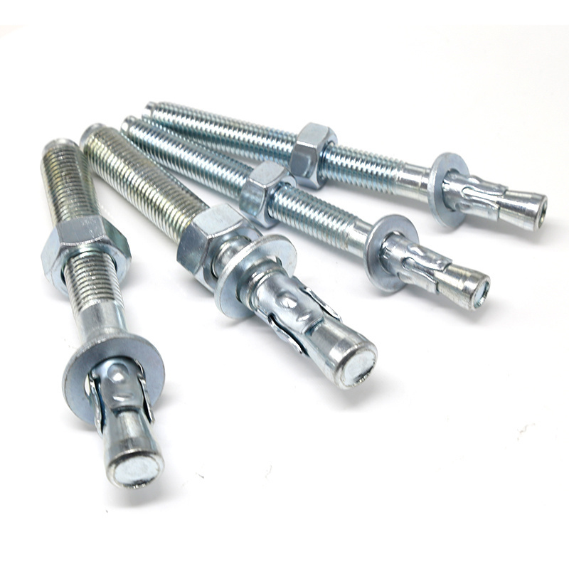 Yzp Carbon Steel Q195 Concrete Bolts Anchors Closed Eye Stainless Steel Expansion Wedge Anchor