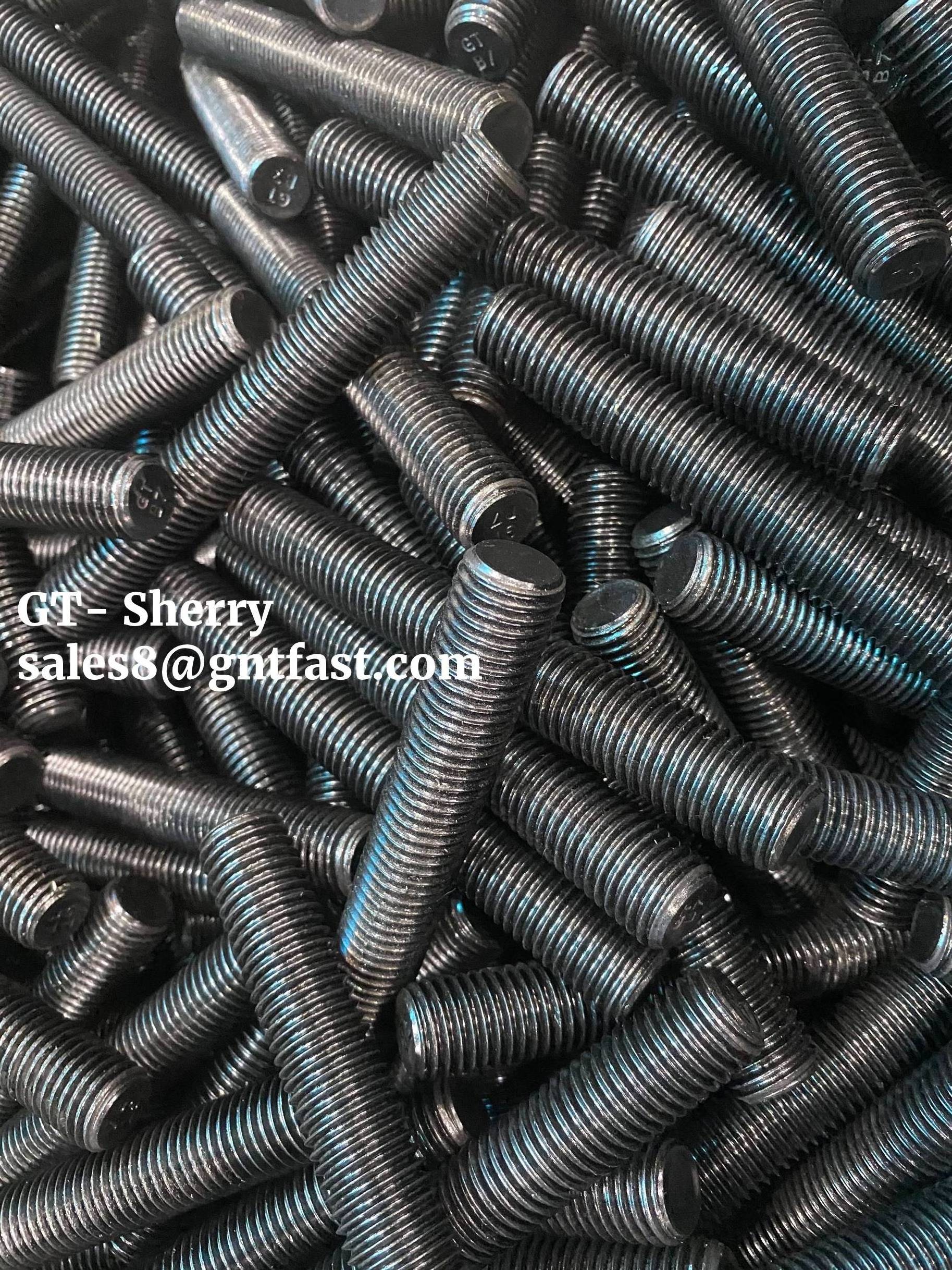 M88 M9 M93 M8 M64 M83 Hex Bolt Bolt Black Grade Galvanized Astm A193 B7 Bolts And A194 2H Nuts