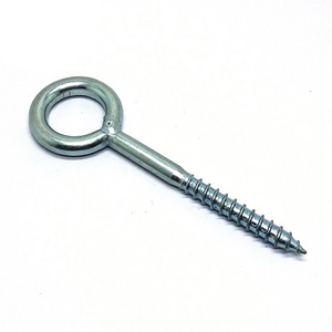 carbon steel wood thread self tapping screws Triangle nail Closed - end lifting ring eye hook screws