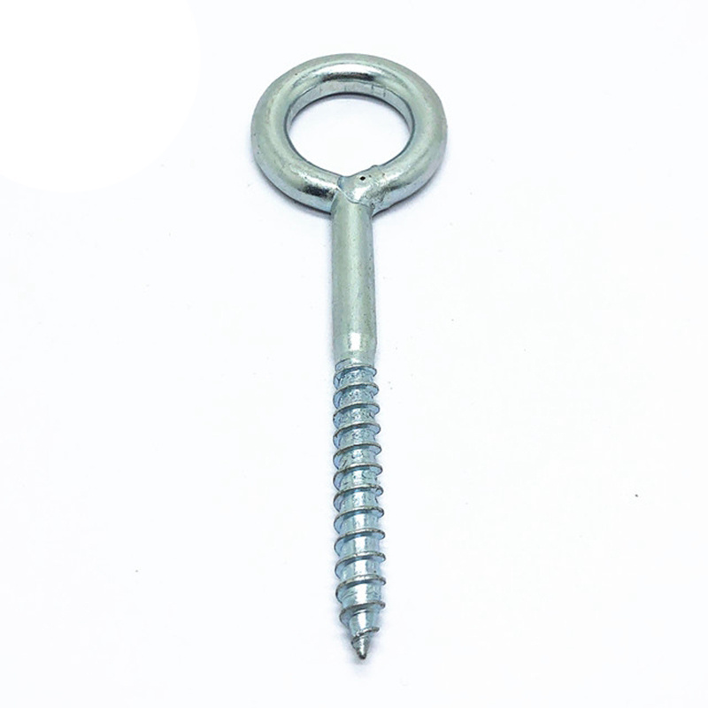 carbon steel wood thread self tapping screws Triangle nail Closed - end lifting ring eye hook screws