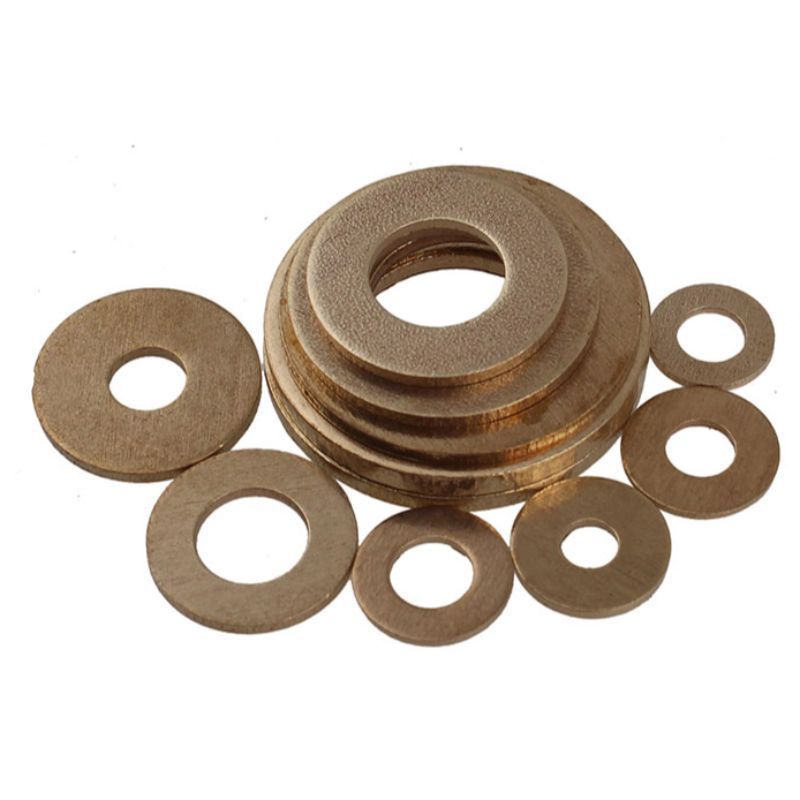 Arandela Plano Bronce ANSIB18.22.1 Brass Fender Washer