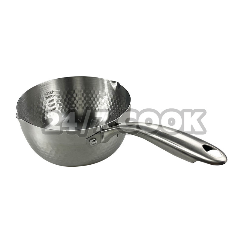 Wholesale Factory Direct High Quality Stainless Steel Milk Pan Metal Nonstick Sauce Pan