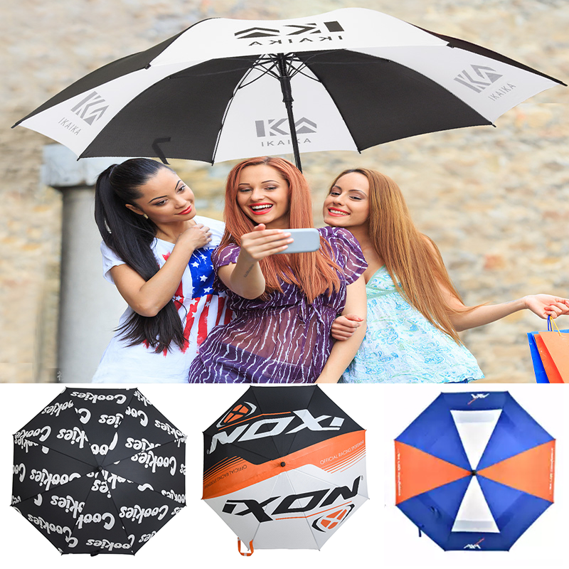 New Windproof Travel inverse Wind Resistant Umbrella fashion design inverted umbrella long Folding and Portable Purse Umbrellas