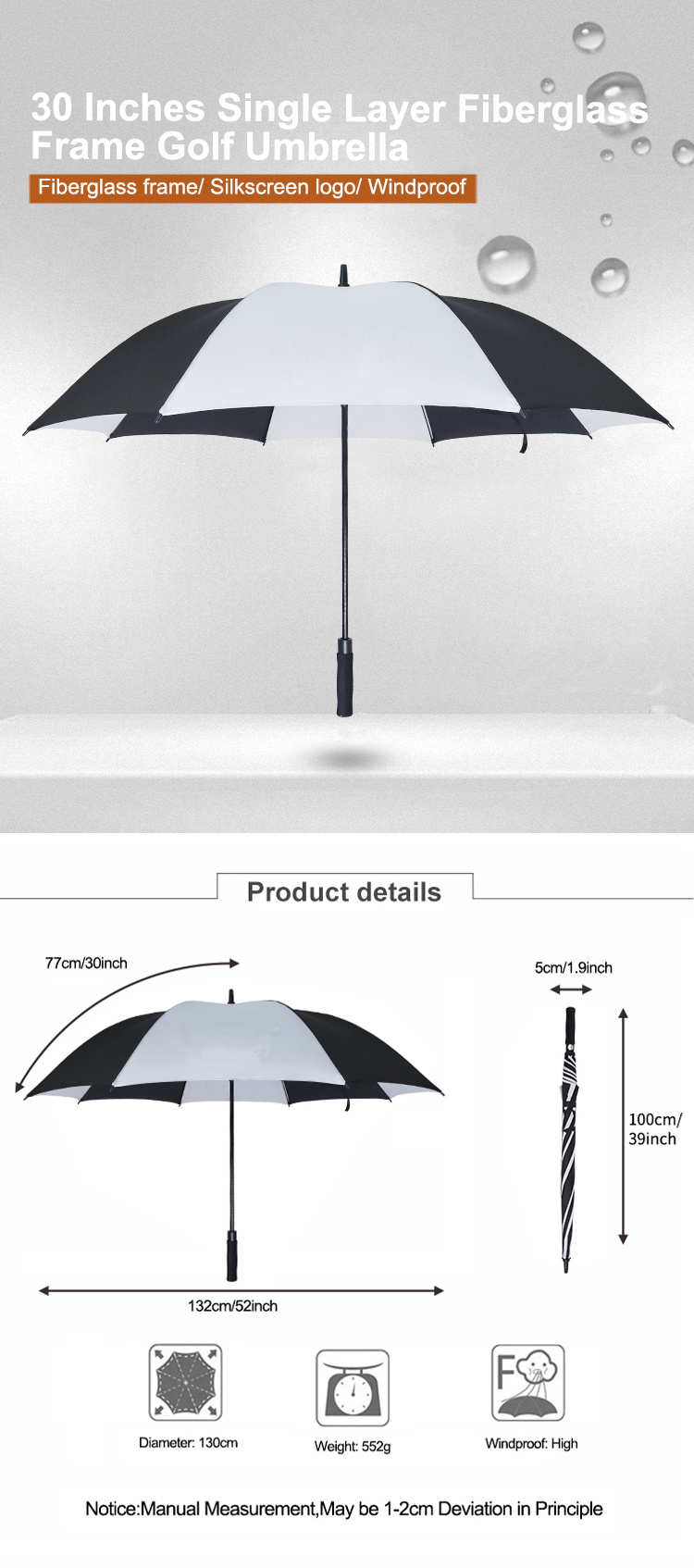 High Quality WindProof Pongee Rain Travel 3 Folding Auto Open Auto Close Big Folding Uv Umbrella Automatic Foldable