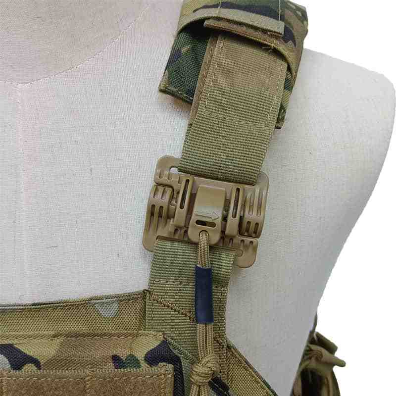 Sturdyarmor Tactical Gear Lightweight Laser Cut Molle Quick Release Multicam 1000D Oxford Fabric Tactical Vest Plate Carrier